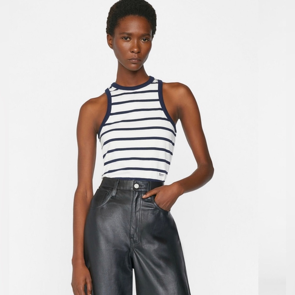 FRAME
Striped Racerback Tank Top